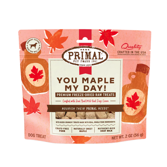 Primal Pet Foods - You Maple My Day Pork & Maple with Goat Milk Dog 2oz