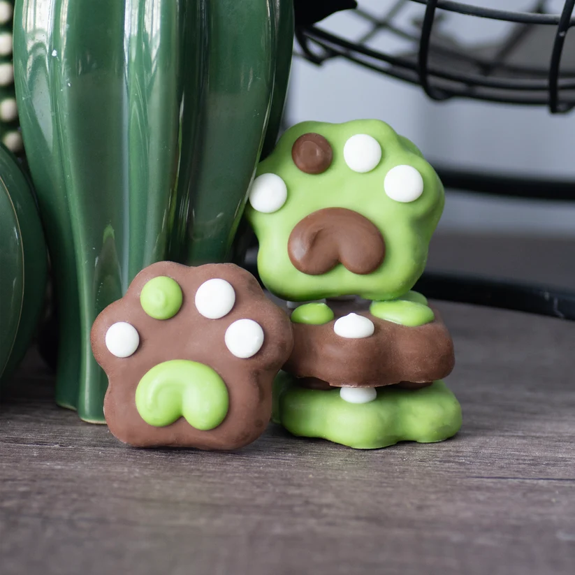 Bosco and Roxy's Sharing is Caring Mini Paws Dog Cookies 2 Pack
