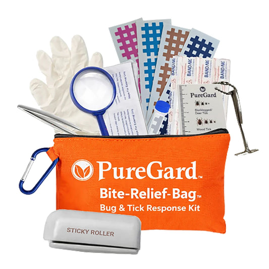 PureGard Bite Relief Bag tick removal and bite care kit