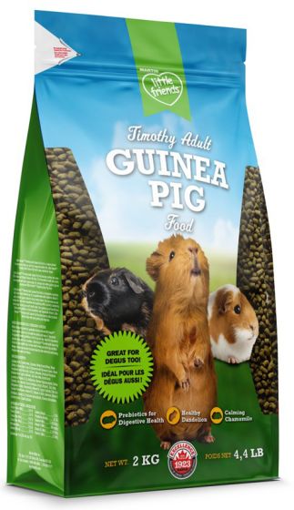 Martin Little Friends Timothy Adult Dry Guinea Pig Food, 2-kg (Size: 2-kg)