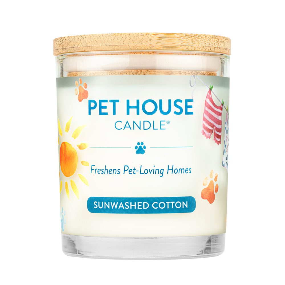 Pet House - Sunwashed Cotton Candle, 9oz