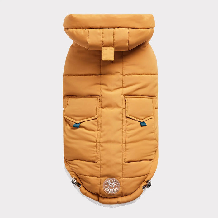 GF Pet - Super Puff Parka Yellow - XS - Dog