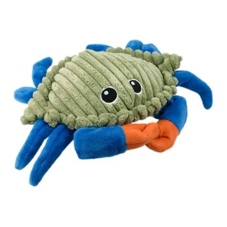 Tall Tails – Animated Plush Blue Crab with “Twitchy Claws” Toy – 9″