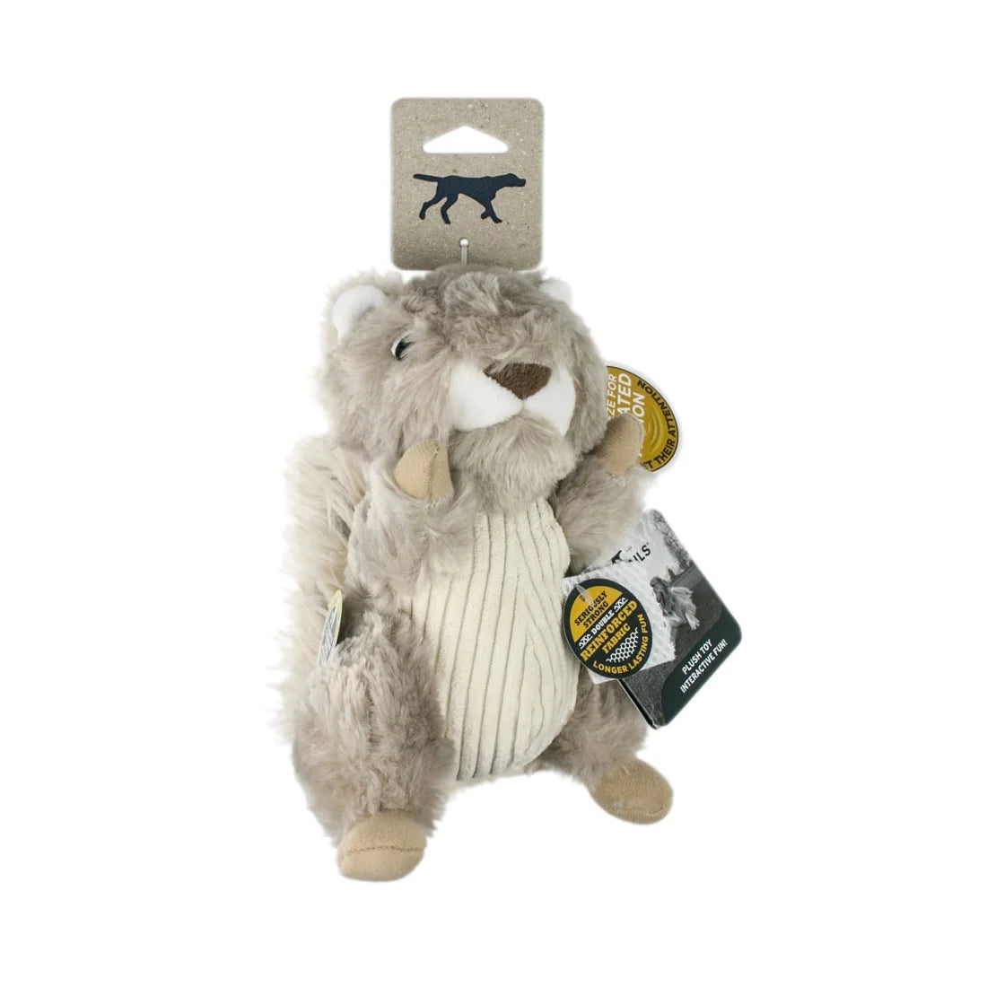 Tall Tails – Animated Plush Squirrel with “Twitchy Tail” – 9″