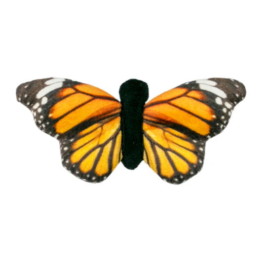 Plush Monarch Squeaker Squeaker Toy - 7"