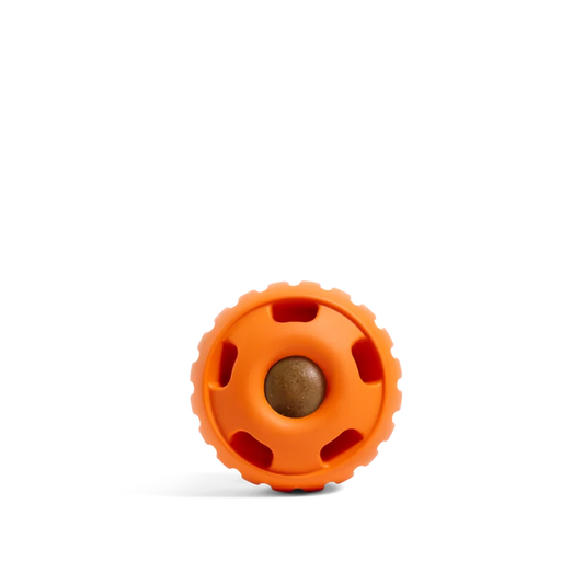 Woof Pupsicle Treat-Dispensing Dog Toy Pumpkin Small