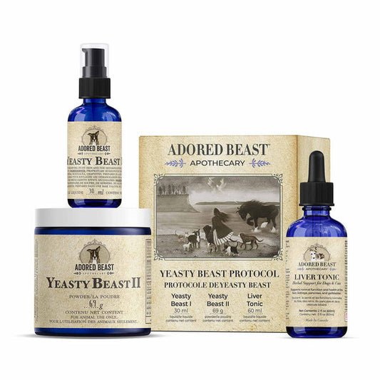 Adored Beast Apothecary: Yeasty Beast Protocol, 3 Product Kit