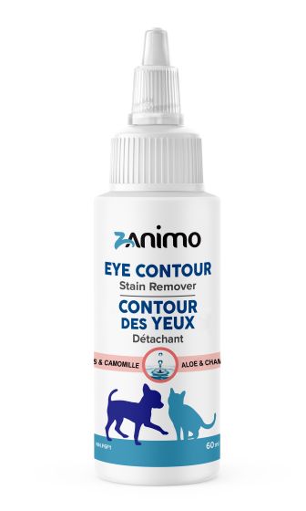 ZANIMO - Eye Contour, Stain Remover, For Dogs And Cats - Aloe & Chamomile, 60-ml
