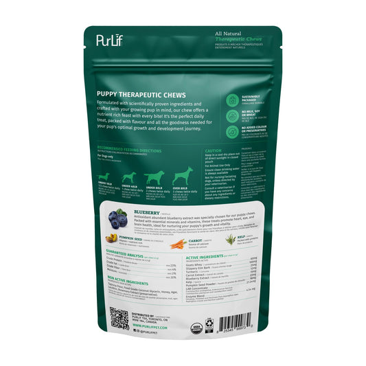PurLif Pet Therapeutic Chews Puppy, 135-g
