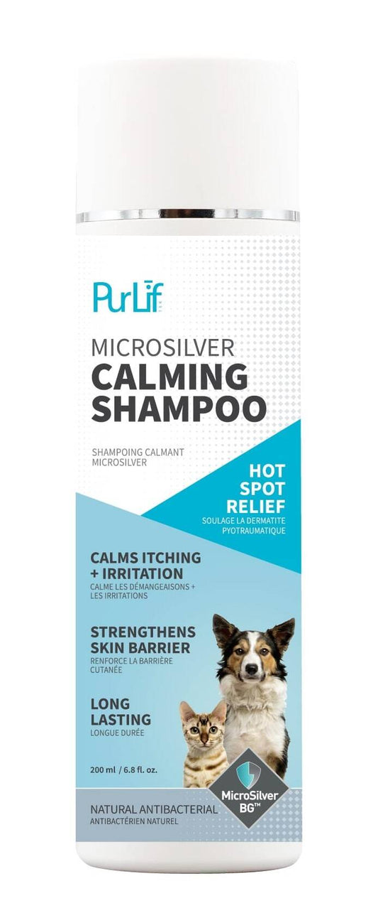 PurLif Pet MicroSilver Calming Shampoo, 200-ml