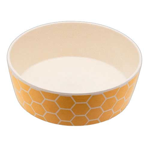Beco Bamboo Pet Bowl, Save the Bees, Small