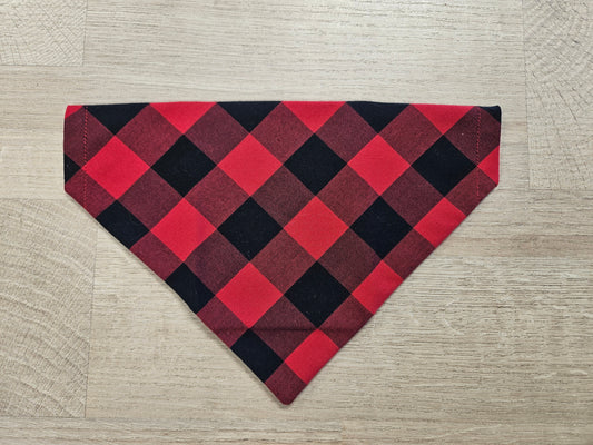 Bee's Handmade Goods - Buffalo Plaid Bandana - Small