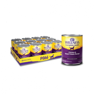 Wellness® Complete Health™ Chicken & Sweet Potato Formula Wet Dog Food 12.5 oz