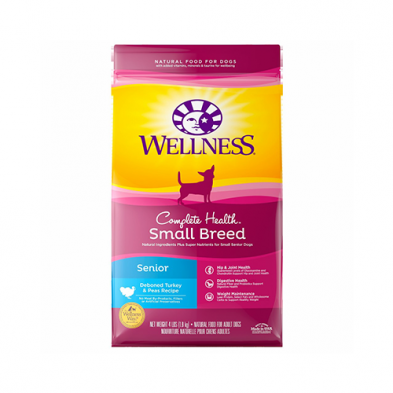Wellness® Complete Health™ Small Breed Senior Recipe Dry Dog Food 4 lb