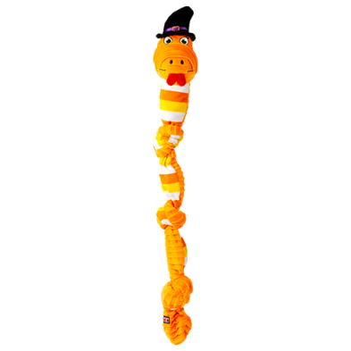 KONG Halloween Knots Snake Plush Dog Toy Medium/Large