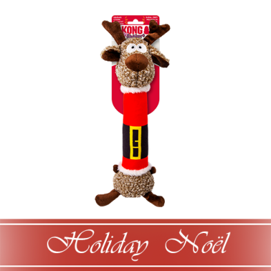 KONG HOLIDAY Shakers Luvs Reindeer, Medium