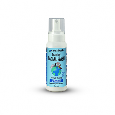 earthbath Foaming Facial Wash for Dogs & Cats 8-oz