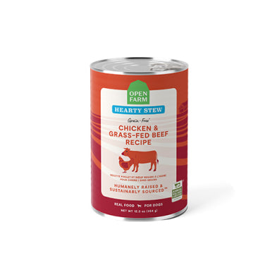 Open Farm Chicken & Grass-Fed Beef Hearty Stew Wet Dog Food 12.5-oz Courtice Ontario
