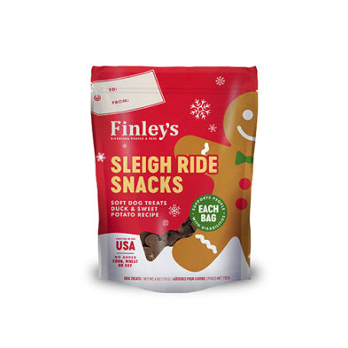 Finley's Sleigh Ride Snacks Lamb and Sweet Potato Soft Dog Treats 6-oz bag