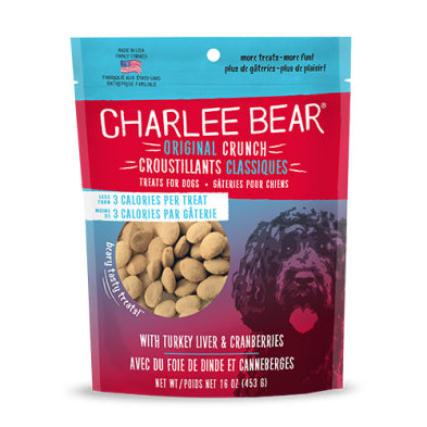 Charlee Bear Original Crunch Turkey Liver & Cranberries Dog Treat 16-oz Oshawa Ontario