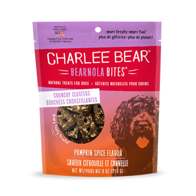 Charlee Bear Bearnola Bites Pumpkin Spice Crunchy Dog Treat 8-oz Port Hope Ontario