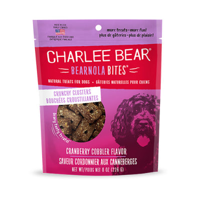 Charlee Bear Bearnola Bites Cranberry Cobbler Crunchy Dog Treats 8-oz Newcastle Ontario