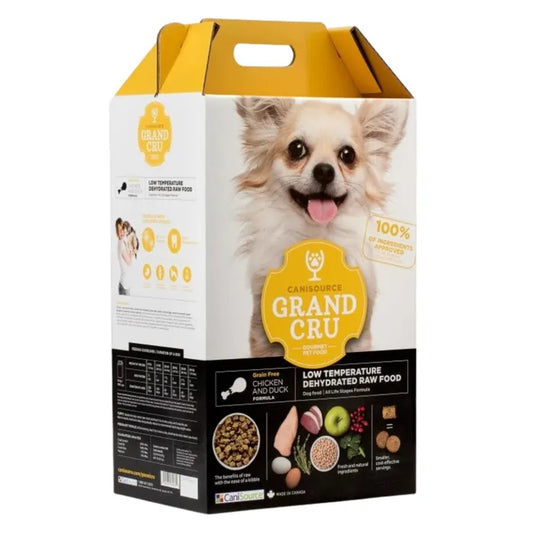 CaniSource Grand Cru Grain-Free Chicken and Duck Dehydrated Dog Food 10-kg Orono Ontario