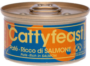 Fidovet CattyFeast Sterilized Salmon Pate Wet Cat Food Newcastle Ontario
