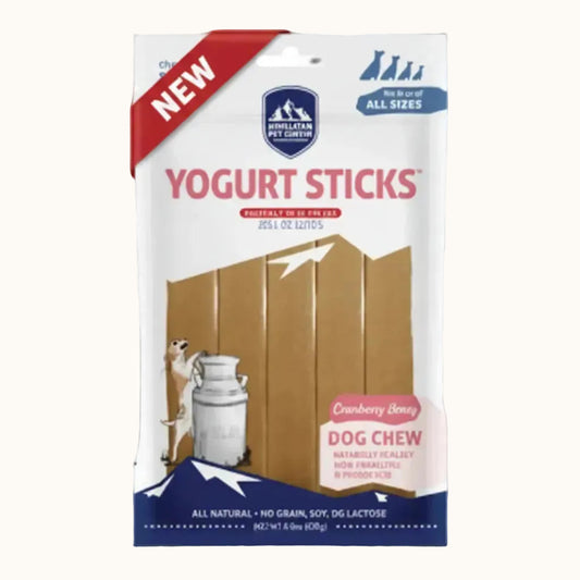 Himalayan Pet Supply Yogurt Sticks Cranberry Honey Dog Treat 4.8-oz Clarington Ontario