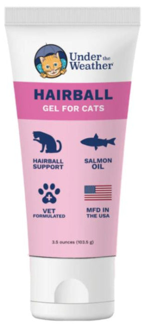 Under the Weather Cat - Hairball Gel - 3.5-oz