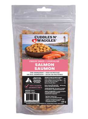Cuddles N' Waggles Salmon Treats 120-g | Newcastle Pet Supply