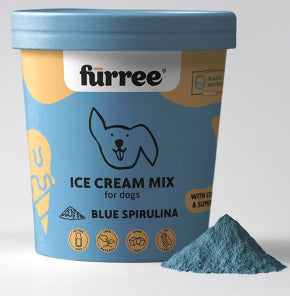 Furree Ice Cream, Blue Spirulina, 60-g