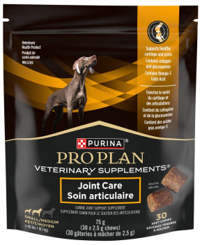 Purina Pro Plan Veterinary Supplements Joint Care Soft Chews for Medium and Large Dogs 30 Count