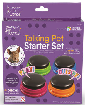 Hunger for Words Talking Pet Starter Set (Recordable Buttons)