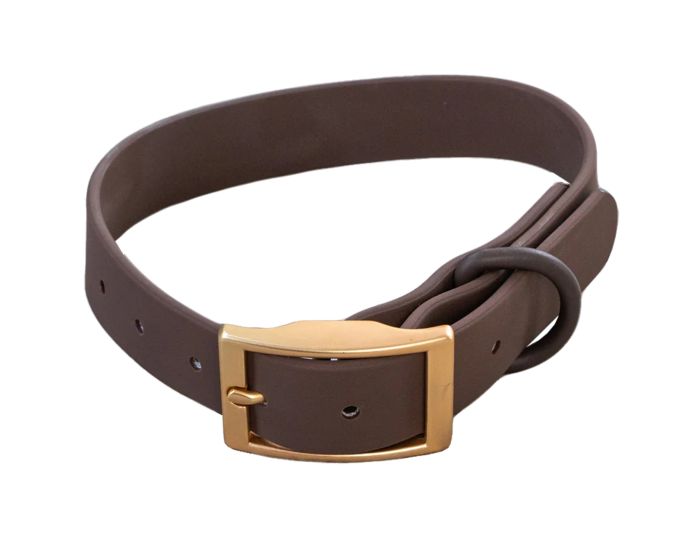 Dexypaws - Waterproof Dog Collar - Espresso - XL