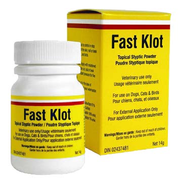 DOMINION VET LABS Fast Klot Styptic Powder, 14-g