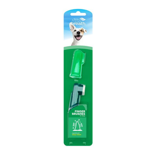 Tropiclean Fresh Breath Finger Brushes Dog 2pc
