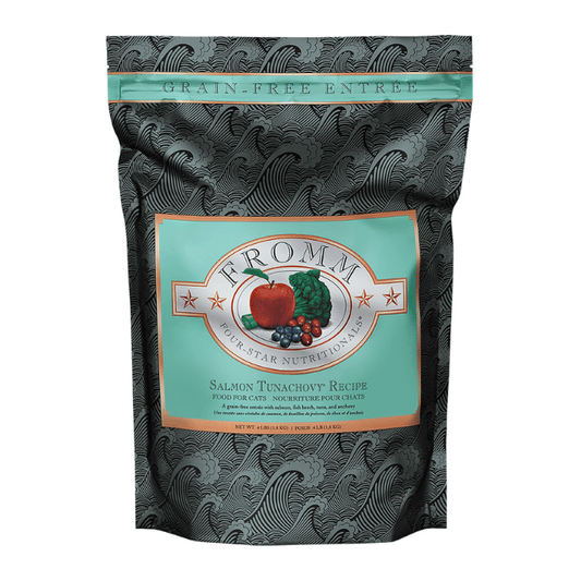 Fromm Four-Star Nutritionals Salmon Tunachovy Recipe Dry Cat Food, 4-lb (Size: 4-lb)