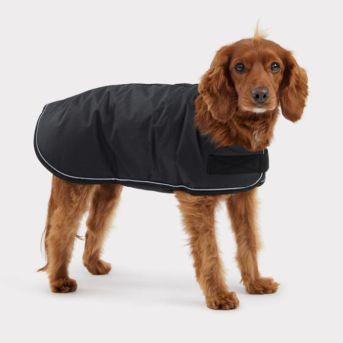 GF Pet Blanket Dog Jacket, Black, Large