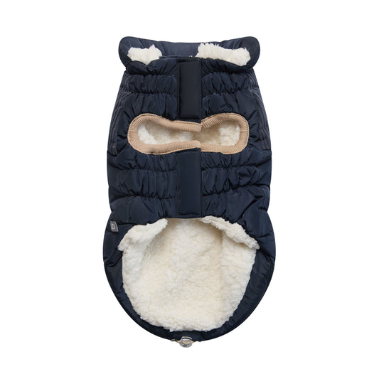 GF Pet Elasto-Fit Cold Mountain Dog Puffer Vintage Navy 2XL
