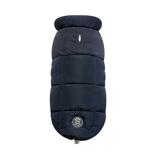 GF Pet Elasto-Fit Cold Mountain Dog Puffer Vintage Navy XS