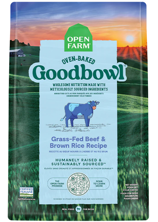 Open Farm - GoodBowl - Beef & Brown Rice - 22lb