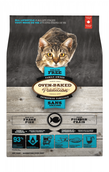 Oven-Baked Tradition Grain Free Fish Cat, 350-g