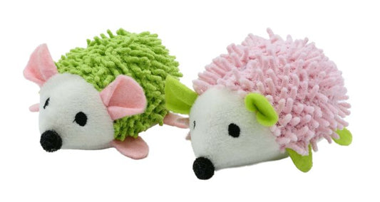Bud'Z Hedgehogs Duo Pink And Green Cat