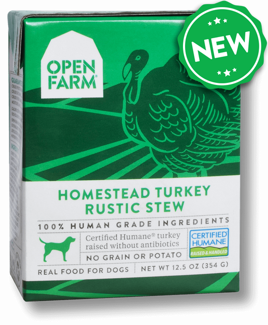 Open Farm Rustic Stew Homestead Turkey Recipe Wet Dog Food, 12.5-oz (Size: 12.5-oz)