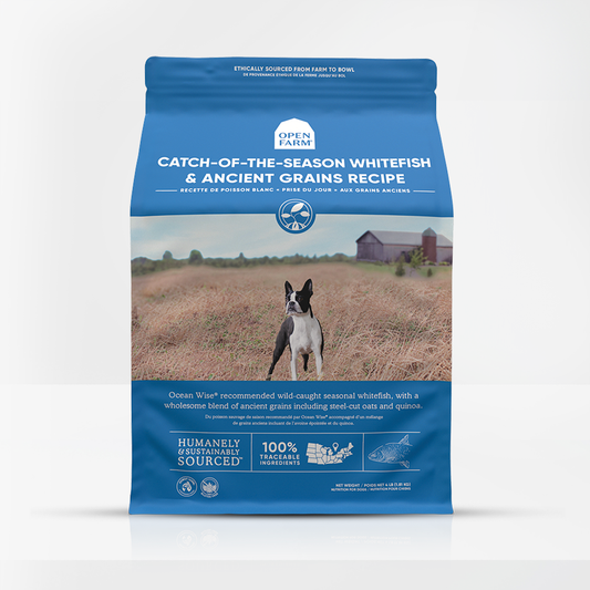 Open Farm Catch-of-the-Season Whitefish & Ancient Grains Recipe Dry Dog Food, 22-lb (Size: 22-lb)