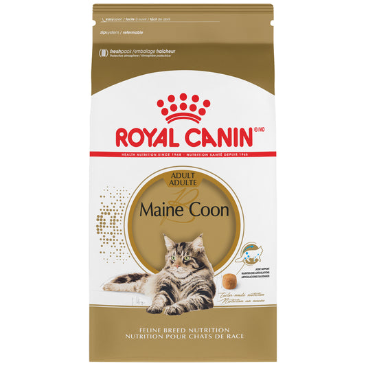 Royal Canin Feline Breed Nutrition Maine Coon Adult Dry Cat Food, 6-lb (Size: 6-lb)