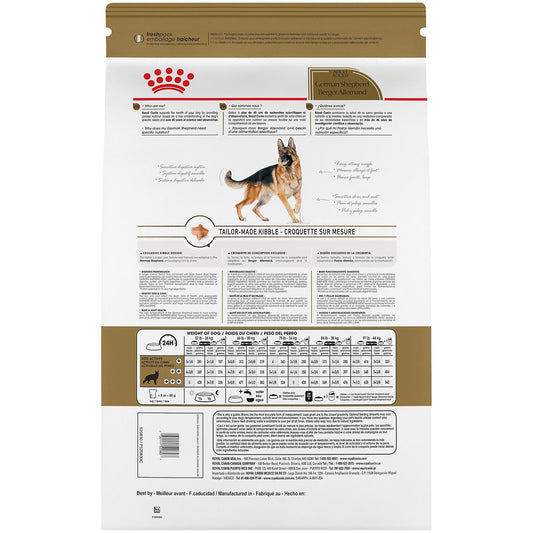 Royal Canin Breed Health Nutrition German Shepherd Adult Dry Dog Food, 30-lb
