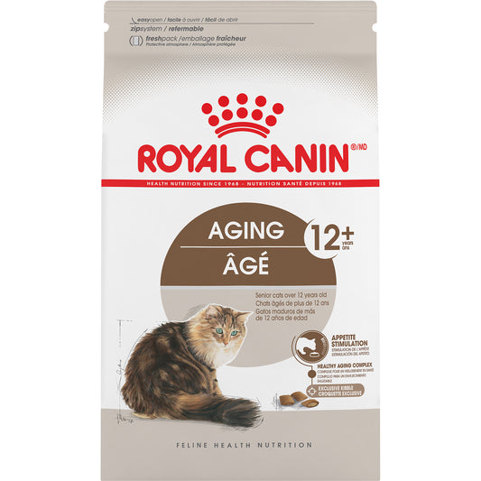 Royal Canin Feline Health Nutrition Feline Aging Adult Dry Cat Food, 6-lb (Size: 6-lb)