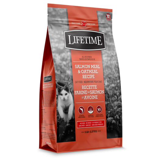 Lifetime ALS Salmon & Oatmeal Recipe Dry Cat Food, 6.5-kg (Size: 6.5-kg)